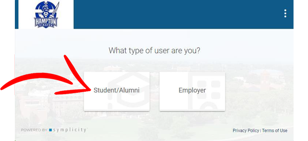 Hampton University : Career Center : E-Recruiting System